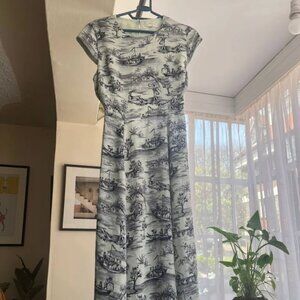 Anthropologie Midi Boating Dress Small